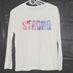 Old Navy STRONG floral shirt 18